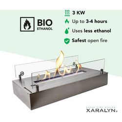 Xaralyn Burner L ΙΝΟΧ Καυστήρας Βιοαιθανόλης