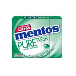 Mentos Τσίχλες Slim Box Spearmint 12X30gr (Π10024656)