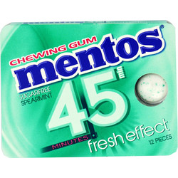 Mentos Τσίχλες 45min Πράσινη Spearmint 18gr (Π10024483)