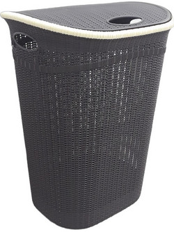 Καλάθι Άπλυτων Ρούχων 52L Gordes Beboulino Brown LA-150