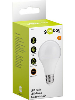 GOOBAY LED λάμπα bulb 65378, E27, 8.5W, 3000K, 806lm