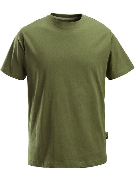 T-shirt 2502 Classic Snickers Khaki Green - 3100