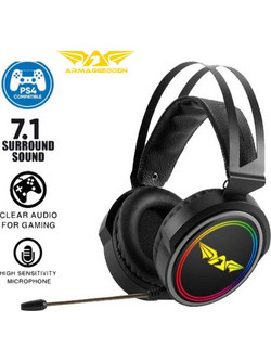 Armaggeddon Nuke 13R Gaming Headset Over Ear Black