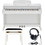 Hemingway DP-501 MKII Set Ηλεκτρικό Πιάνο Όρθιο με 88 Βαρυκεντρισμένα Πλήκτρα White