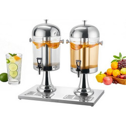 VEVOR Διανομέας Ποτών 8L x 2 με Βρυσάκι από Ανοξείδωτο Ατσάλι BXGYLFPQBXGS1OOVN001V0