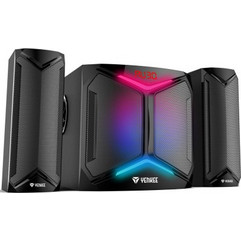 Yenkee YSP 2105 Ηχεία Υπολογιστή 2.1 50W με RGB Φωτισμό Black