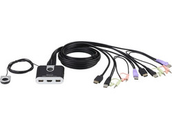 KVM 2PORT HDMI/USB ΜΕ ΗΧΟ ΕΝΣΩΜ.ΚΑΛ