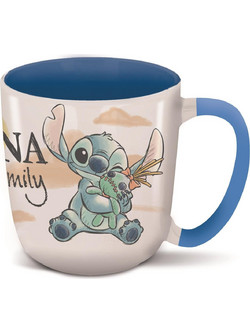 Stor: Stitch & Angel Ohana Dnls - Young Adult Ceramic Elite Mug In Gift Box (385ml) (94722)
