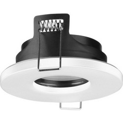 Φωτιστικό Κουζίνας Σποτ Χωνευτό Feu 1xGU10 Max 8W IP65 Αλουμίνιο Λευκό