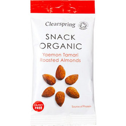 ΣΝΑΚ ΨΗΜΕΝΑ ΑΜΥΓΔΑΛΑ ΜΕ TAMARI ΣΩΣ 30γρ CLEARSPRING BIO