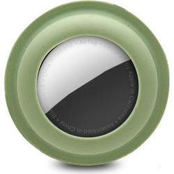 Θήκη σιλικόνης για AirTag Shockproof Anti-scratch Grass Green