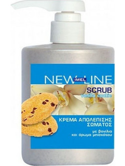 Imel New Line Vanilla & Cookies Scrub Σώματος 500ml