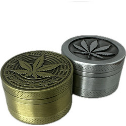 ΤΡΙΦΤΗΣ-GRINDER ΜΕΤΑΛΛΙΚΟΣ 40Χ26mm CANNABIS