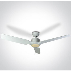 ΑΝΕΜΙΣΤΗΡΑΣ ΟΡΟΦΗΣ LED 22 CCT Φ.132cm Ν. 6310-W-V