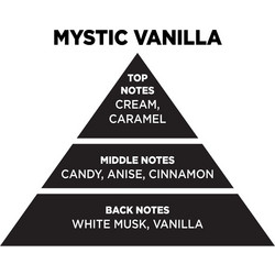 Αρωματικό Κερί Σόγιας Mystic Vanilla 700gr Themagio 77231