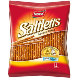 Αλμυρά Στικς Σνακ Lorenz Saltletts Premium Baked with Sea Salt 150g