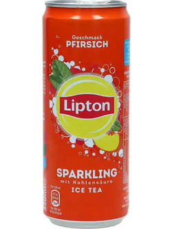 Ανθρακούχο Αναψυκτικό Lipton Ice Tea Sparkling Peach 330ml
