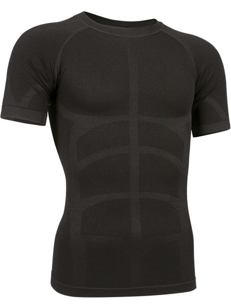 Ισοθερμικό Κοντομάνικο Stretchy Base Layer T-Shirt COLDASY Valento CAVACOLNG Black