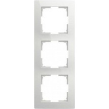 Πλαίσιο ΑΒΒ 3Θ Οριζόντιο/Κάθετο New Basic 55 Λευκό Alpine