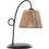 HomeMarkt HM7490.02 Πορτατίφ Ε27 Μπεζ Μαύρο Φ12xΥ43cm