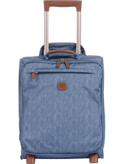 Bric's X-Travel Βαλίτσα Καμπίνας 45x35x19cm με 4 Ρόδες Μπλε