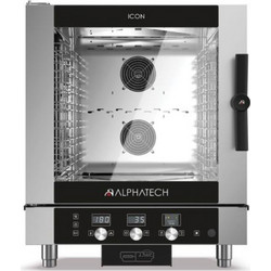 Alphatech ICGT071E Φούρνος Icon αερίου 7 θέσεων ηλεκτρονικός