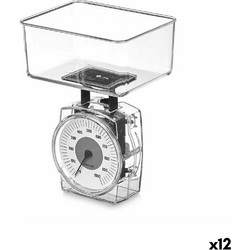 ζυγαριά κουζίνας Kinvara KS-01-T 1KG Διαφανές 1 kg 400 ml (12 Μονάδες)