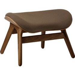 Σκαμπό ACP Ottoman 5873C703-10 63x50x43cm Dark Oak Mocca Ξύλο,Ύφασμα