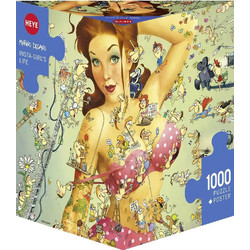 Puzzle Heye Puzzle Degano Insta Girl's Life 1000 Κομμάτια