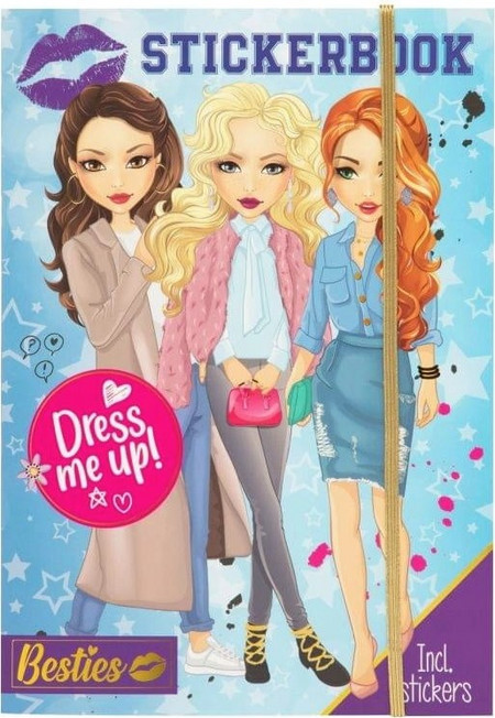 Dress Me Up Βιβλίο Αυτοκόλλητων A4 10 Φύλλα (140001)