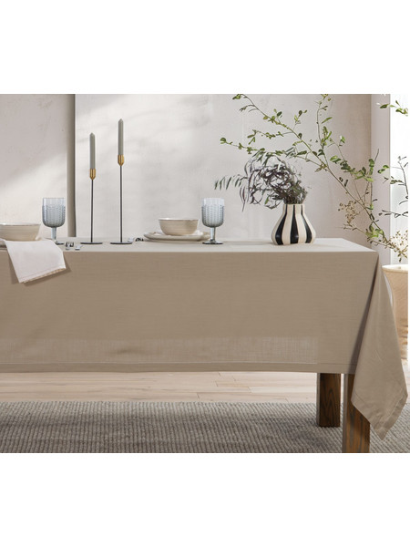 ΤΡΑΠΕΖΟΜΑΝΤΗΛΟ STEADY 150X300 NEF-NEF HOMEWARE BEIGE