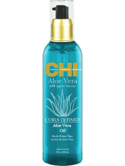 Chi Aloe Vera Curls Defined Oil Ξηρό Λάδι Μαλλιών για Επανόρθωση & Φριζάρισμα 89ml