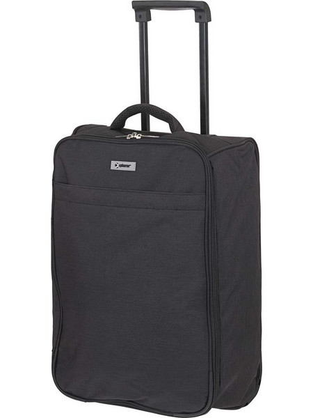 Explorer 0524 Βαλίτσα Καμπίνας 50x34x20cm με 2 Ρόδες Μαύρη