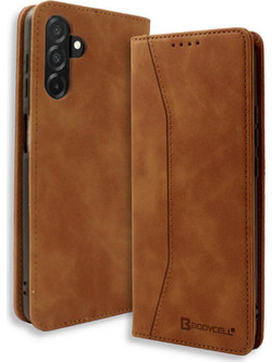 Bodycell Book Case Θήκη Πορτοφόλι Brown (Samsung Galaxy A56 5G)