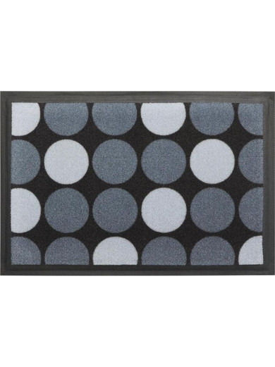 Ποδόμακτρο GREY κύκλοι 40x60cm