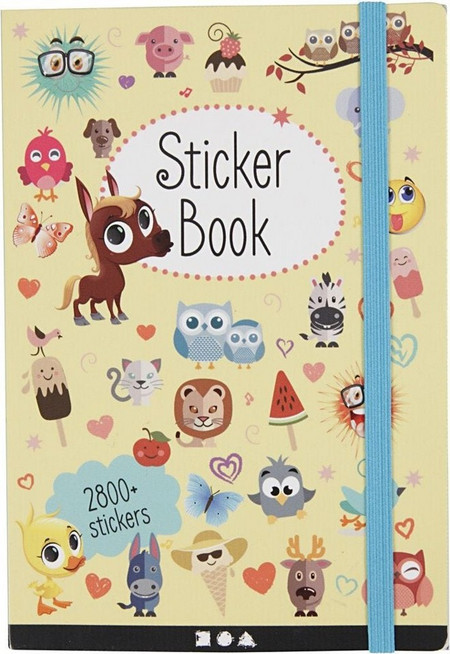 Sticker Book with 2800+ stickers (27070)