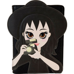 Loungelfy Beetlejuice Lydia Deetz notebook