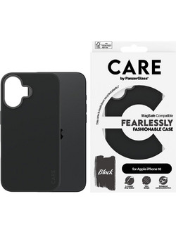 PanzerGlass CARE by Fashion Back Cover με MagSafe Black (iPhone 16)