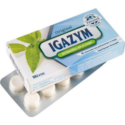 Igazym Καραμέλες για Ερεθισμένο Λαιμό & Πονόλαιμο Μέντα 20τμχ