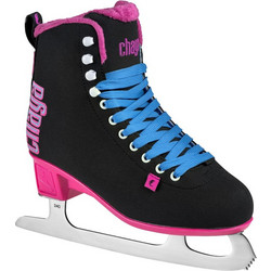 Chaya Ice Skates Classic Black/Pink - Μαύρα/Ροζ παγοπέδιλα για ενήλικες