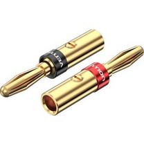 VENTION Ζευγάρι Banana Plugs Gold Plated για ηχεία BFDJ0-2 - Χρυσό