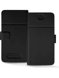 SBS HORIZONTAL UNIVERSAL BELT COVER MAGNETIC CLOSURE UP TO 6.8' black