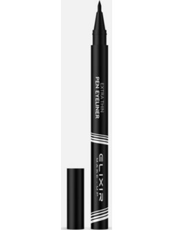 Elixir Extra Thin 001 True Black Στυλό Eyeliner