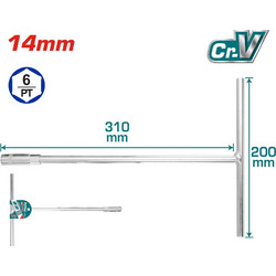TOTAL ΕΠΑΓΓΕΛΜΑΤΙΚΟ ΤΑΦ ΙΣΙΟ 14mm (THTSW1406)