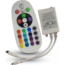 LED Controller RGB Υπερύθρων Με Χειριστήριο 72W/144W V-TAC 3625