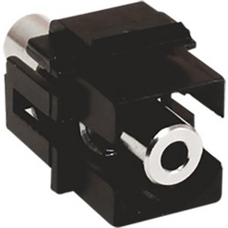 MODYS ΑΝΤΑΠΤΟΡΑΣ ΗΧΕΙΩΝ STEREO 3,5 MM KS 1 ΣΤ. ΜΑΥΡΟΣ ACA - 10101451131