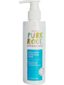 Ventus Pure Root Deep Face Cleansing Soap Λοσιόν Καθαρισμού Προσώπου 200ml