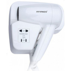 Πιστολάκι Μαλλιών Ξενοδοχειακού Τύπου 1200w Λευκό Arrango