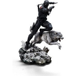Iron Studios GI Joe Art Scale Snake Eyes 23cm
