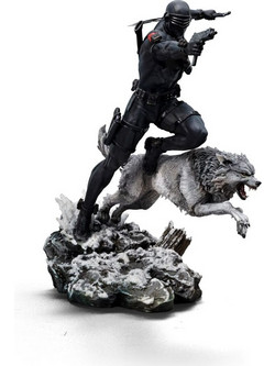 Iron Studios GI Joe Art Scale Snake Eyes 23cm